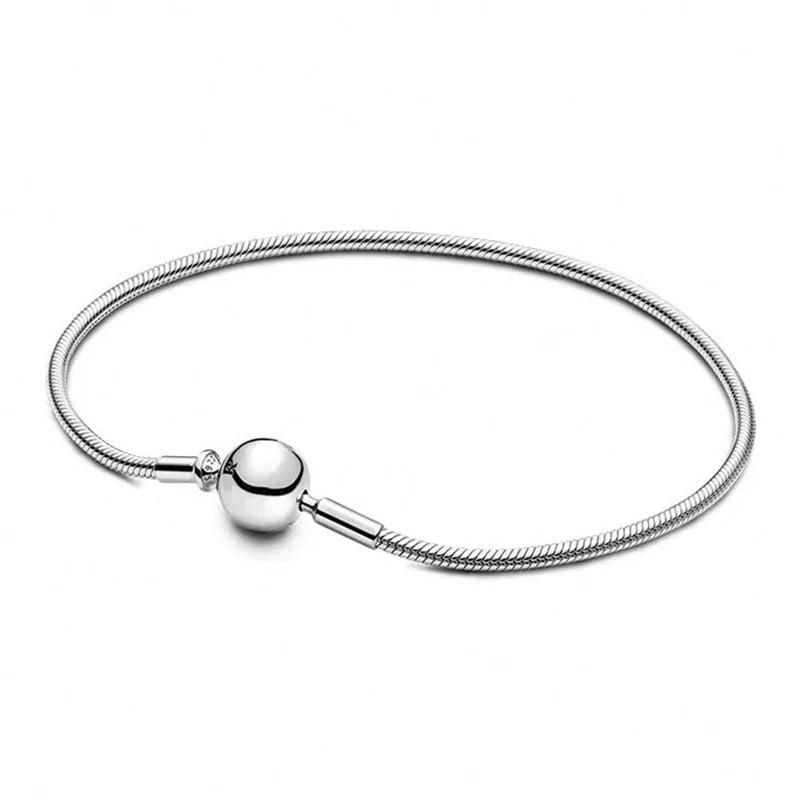 Pulseira em Prata 925 Esfera